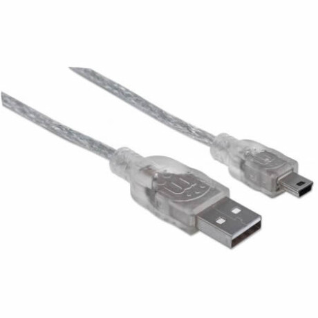 Cable USB 2.0 a Mini 5 pin 1,8 mts Manhattan 3702