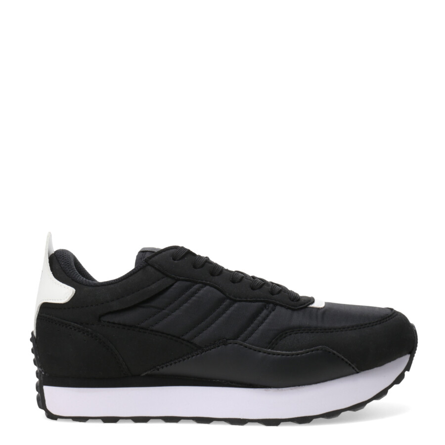 Championes de Mujer Topper Negro - Blanco