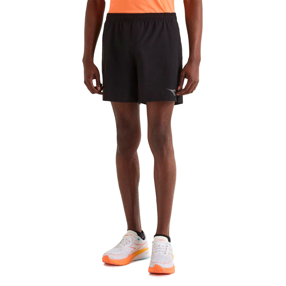 Diadora Short Hombre RUN 5 - Negro 