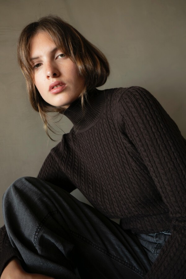 Polera Aranes Chocolate