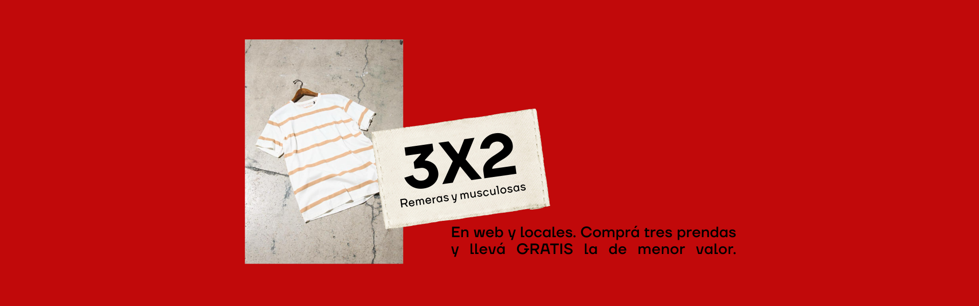 3x2 Remeras y musculosas