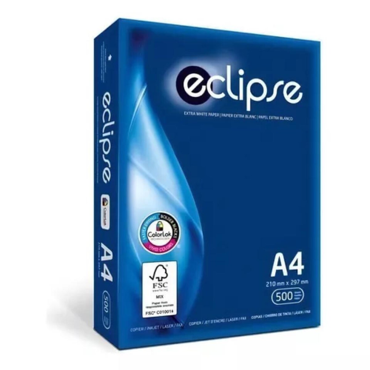 Papel Fotocopia ECLIPSE A4 75g 500 Hojas 