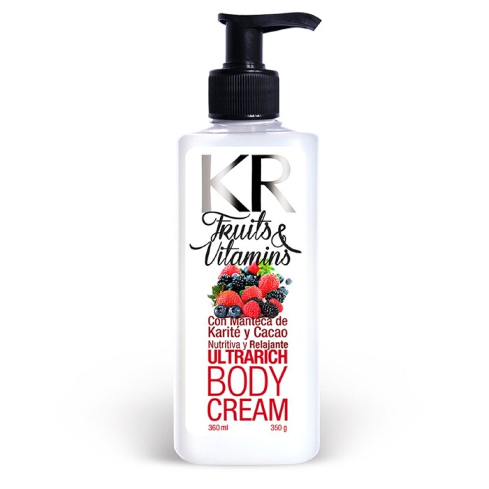 K RABOLINI FRUITS BODY CREAM FR. X 360 única