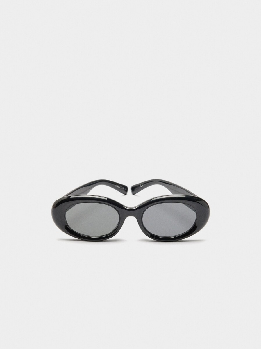 Gafas De Sol Ovaladas - negro 
