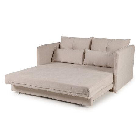 Sofá Cama Maya - Tela Microfibra Berlin 02 (Beige)