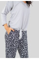 PIJAMA COMBINADO GRIS