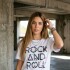 Remera Rock and roll Blanco