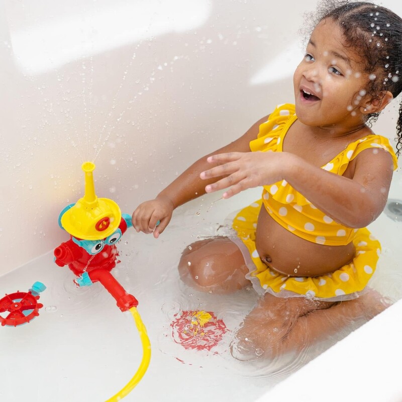 Juguete de Baño Bombero Freddy Spray N Sprinkle Yookidoo de 1 a 3 Años Juguete de Baño Bombero Freddy Spray N Sprinkle Yookidoo de 1 a 3 Años
