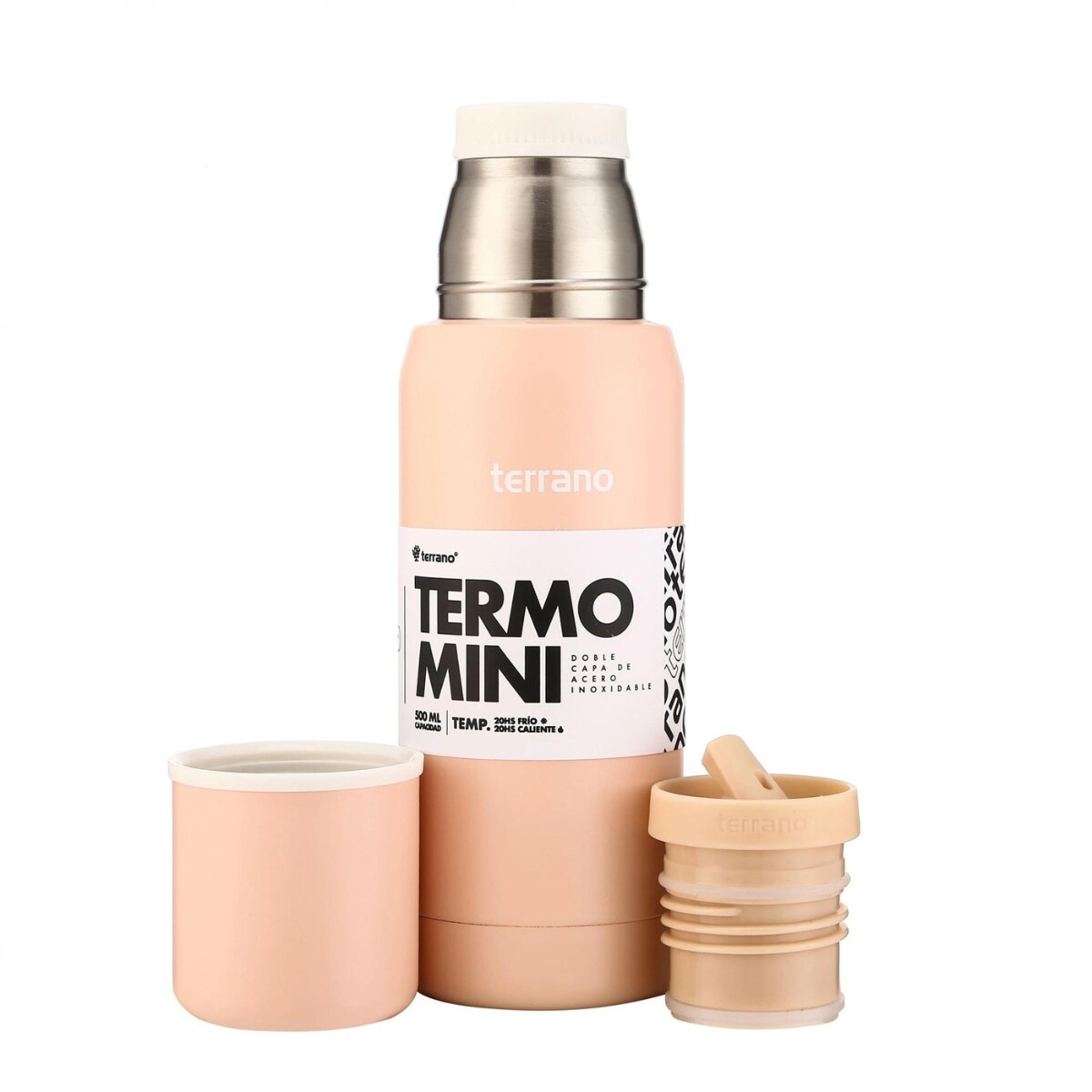 Termo Terrano Mini Premium 500ML - ROSA 