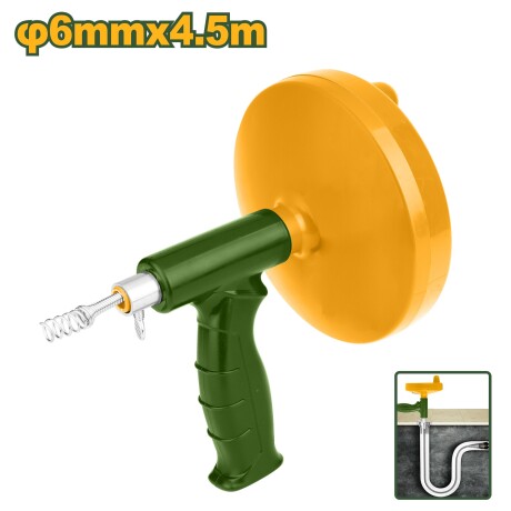 CINTA DESTAP CAÑERIAS PISTOLA FLEXIBLE 4.5MTS JADEVER CINTA DESTAP CAÑERIAS PISTOLA FLEXIBLE 4.5MTS JADEVER
