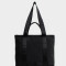 Shopper Puffy Cartera Shopper Acolchada - Negro