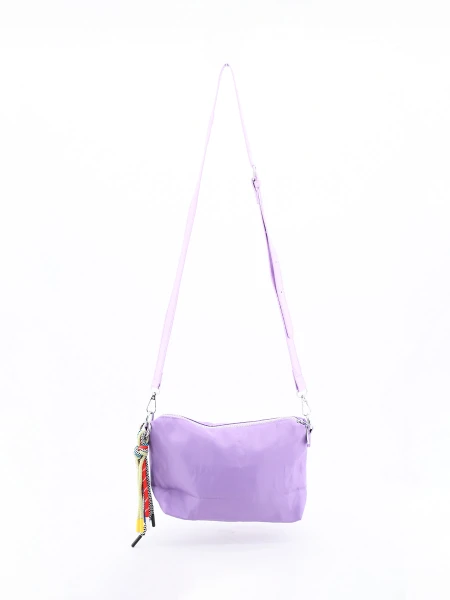 BANDOLERA BIANCA VIOLETA