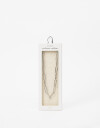 Collares Cortos Metal Collar Corto Eslabones De Acero - Plateado