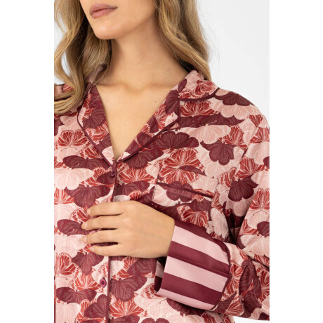 Pijama frida mariposas Rosa antique