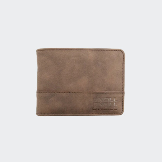 Billetera O Neill Triple Label Marrón