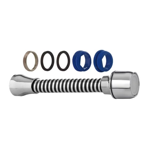 Flexible cromado pico de cocina Blukit 9 cm Flexible Cromado Pico De Cocina Blukit 9 Cm