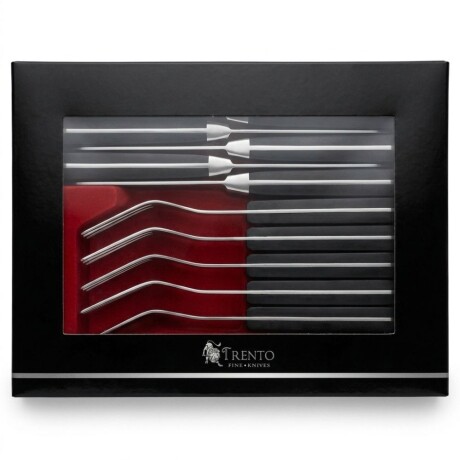 JGO CUCHILLO TRENTO MESA C.PLASTICO X6 JGO CUCHILLO TRENTO MESA C.PLASTICO X6