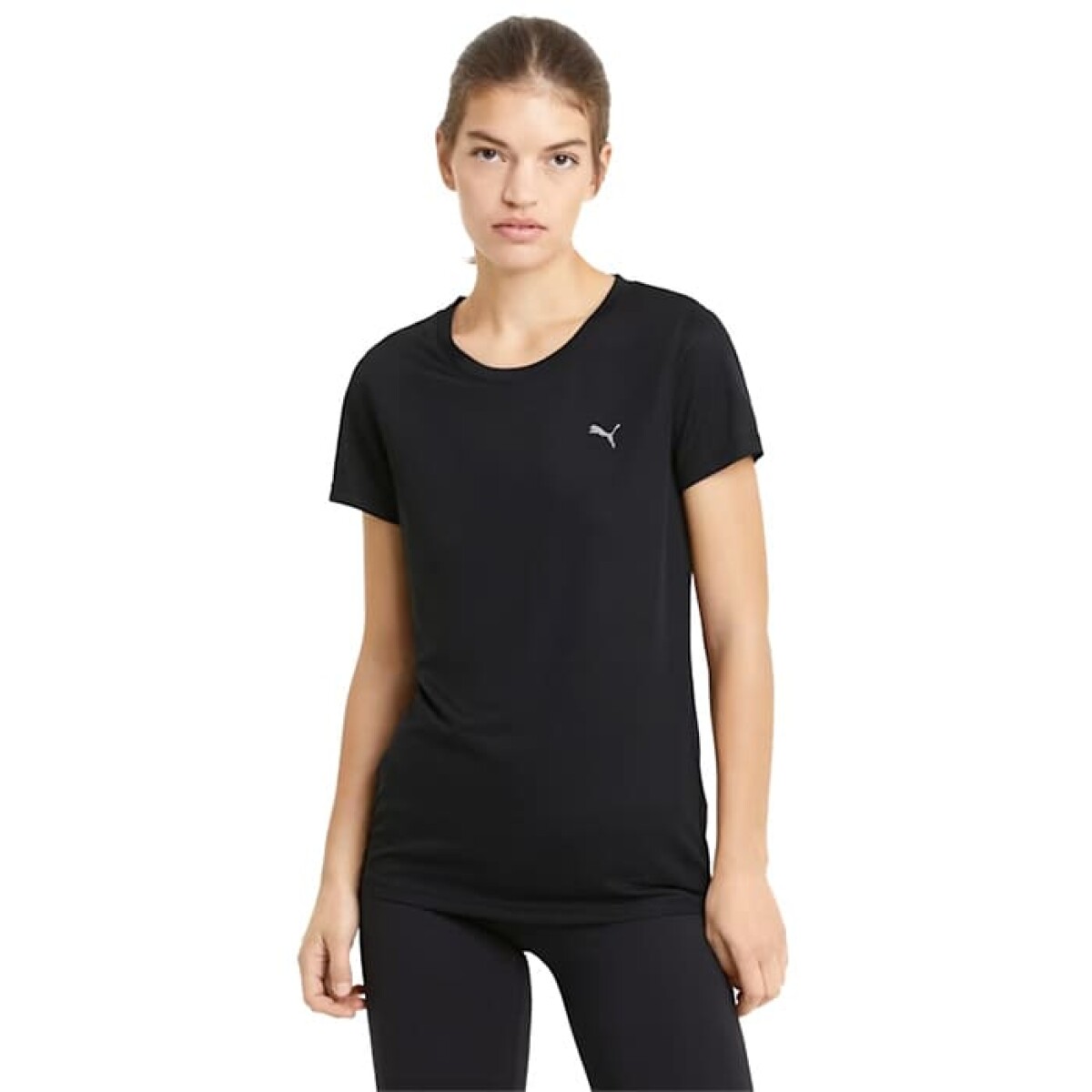 Remera Puma Performance de Mujer - 520311 01 - Negro 