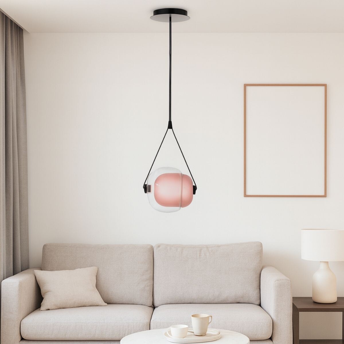 LUMINARIA DE TECHO CINEMA ROSA 