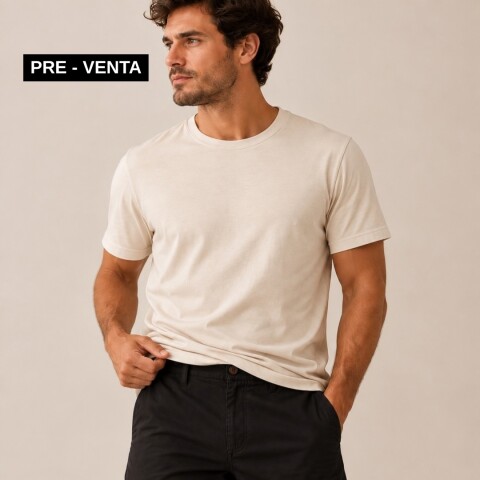 Remera técnica Beige
