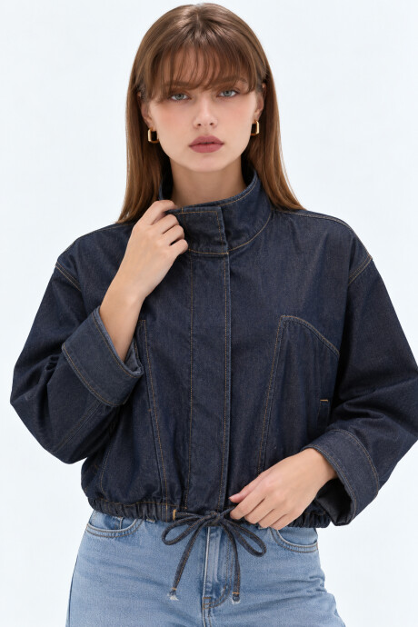 Campera Arthos Azul Indigo