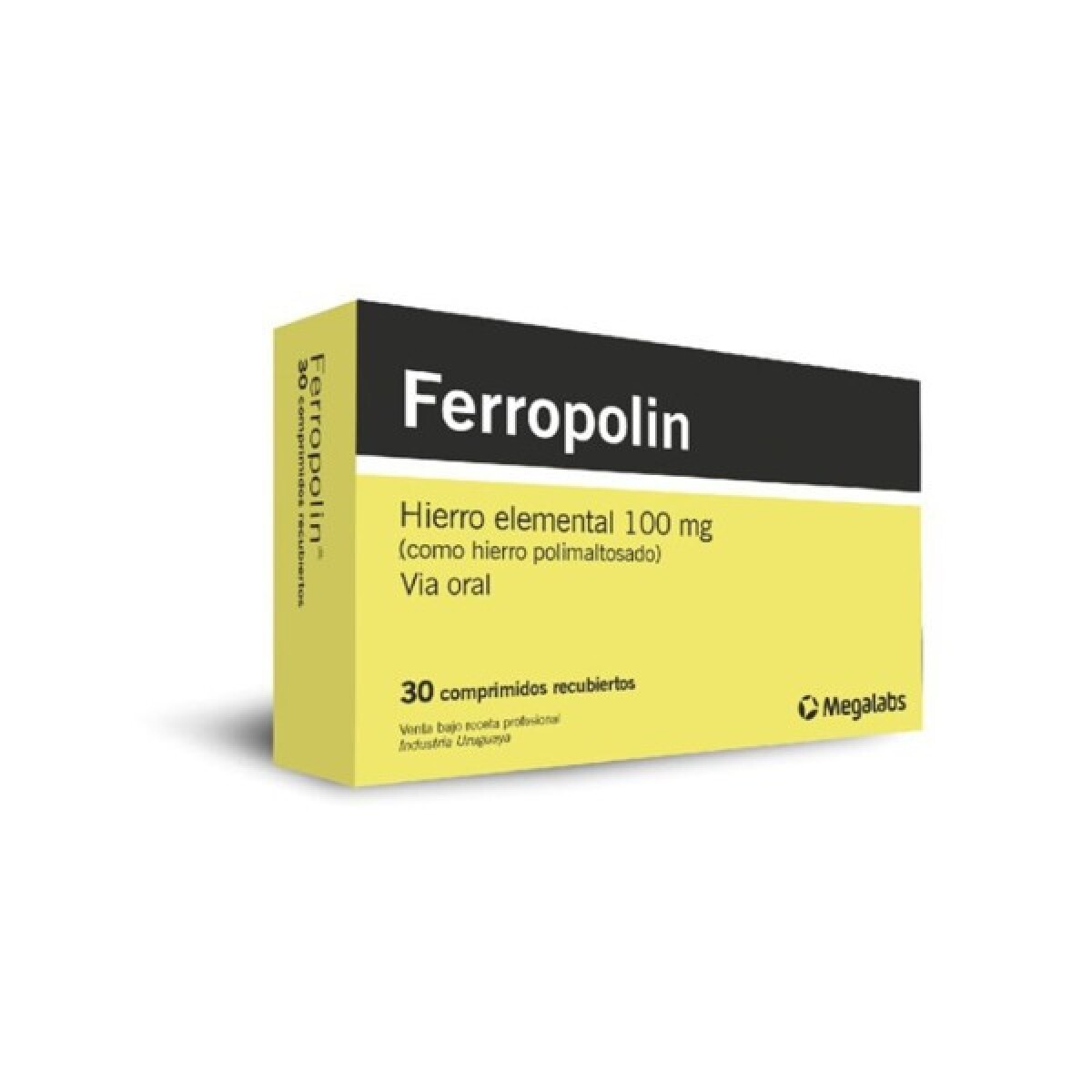 Ferropolin 30 Comprimidos Hierro 