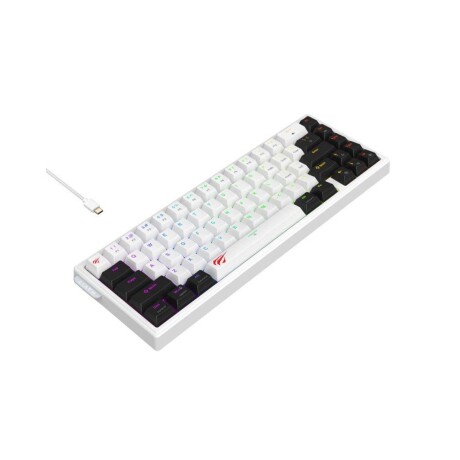 TECLADO GAMER HAVIT KB900L BLANCO Y NEGRO RGB PERSONALIZABLE TECLADO GAMER HAVIT KB900L BLANCO Y NEGRO RGB PERSONALIZABLE