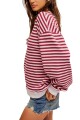 CAMISETA STRIPED CREW Multicolor