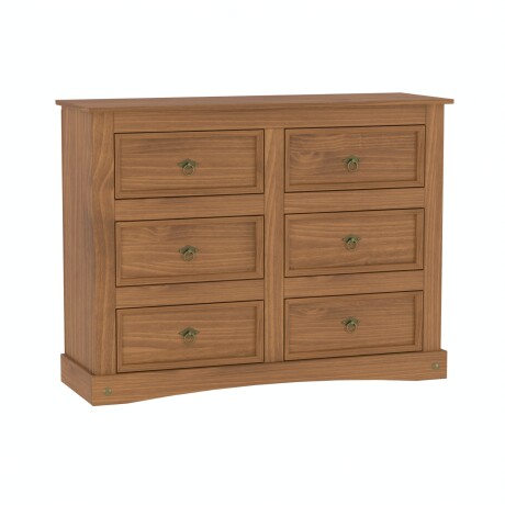 Cómoda Aparador Lumax 6 cajones madera maciza Cómoda Aparador Lumax 6 cajones madera maciza
