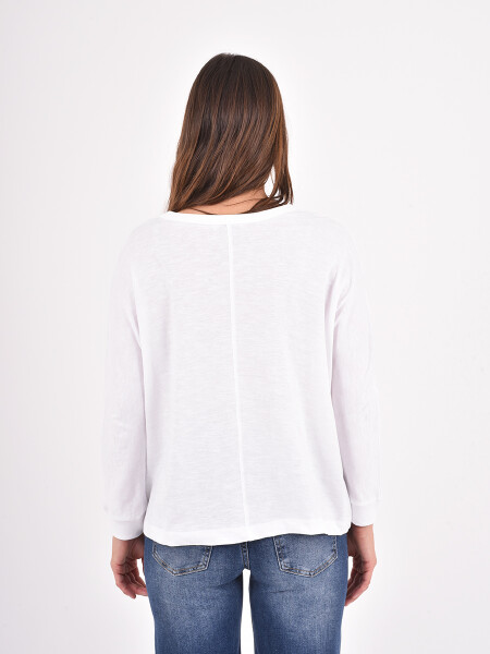 REMERA SANTOU BLANCO