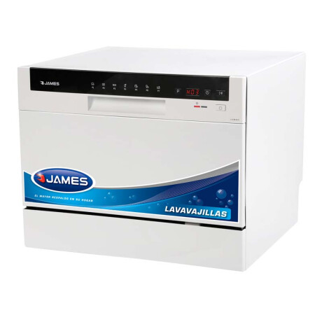 Lavavajillas JAMES LVCM6 6 Cubiertos Blanco