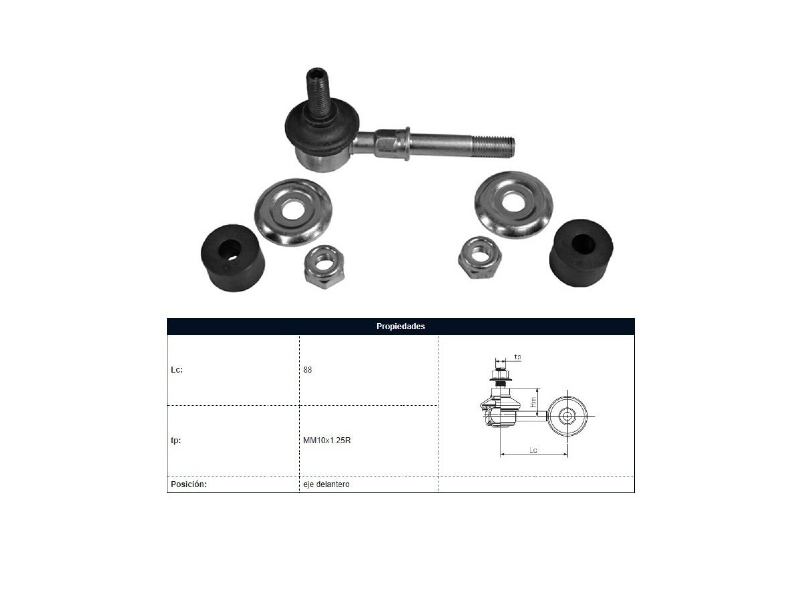 Bieleta Suzuki Grand Vitara 98-04 Der/Izq 