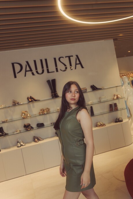 Vestido corto Harper Verde