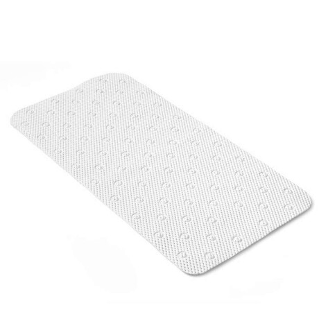 Alfombra Baño Antideslizante 45X91Cm Blanco