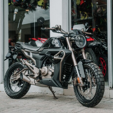 Zontes ZT200 G1 Scrambler Negro