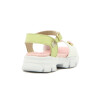 Molekhina Sandalia Casual S/blanca Tira C/hebilla Blanco-menta