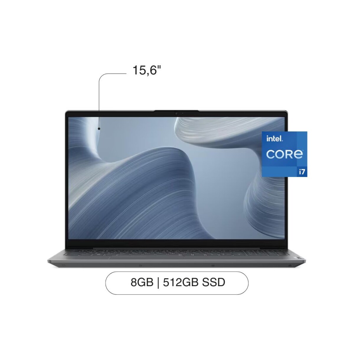 Notebook LENOVO Ideapad 5 15,6' FHD 512GB / 8GB RAM I7-1255U W11 