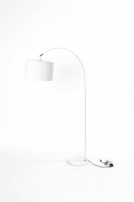 Lampara De Pie Myron Blanco