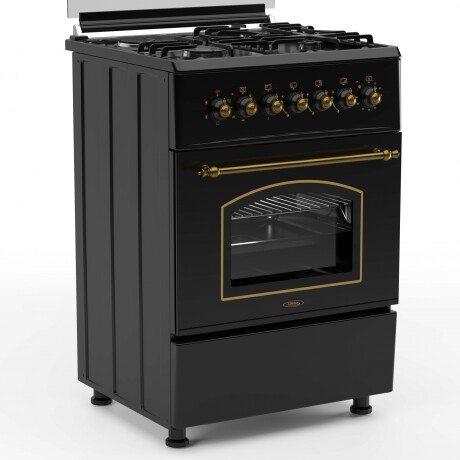 Cocina combinada Dikler 4H D-6 Colonial inox. Cocina combinada Dikler 4H D-6 Colonial inox.