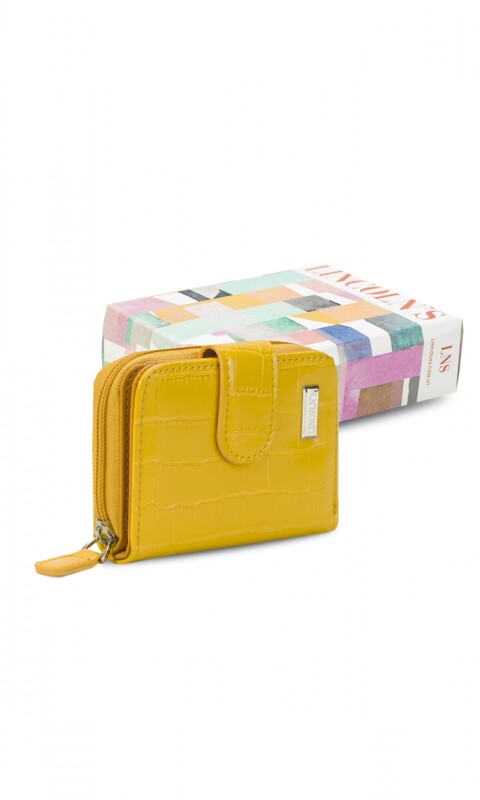 BILLETERA PALOMA MOSTAZA