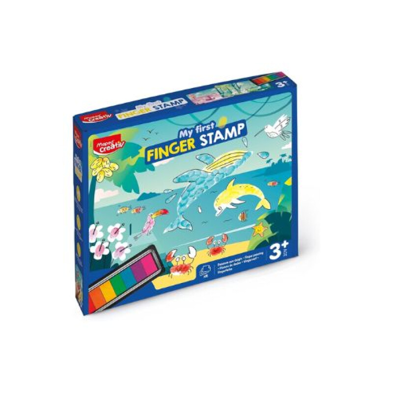 Set Pintura de Dedos My First Stamp Maped Creativ Set Pintura De Dedos My First Stamp Maped Creativ