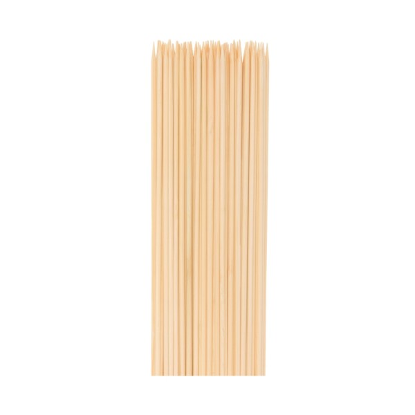 SET 100PCS BROCHETA BAMBU 30CM SET 100PCS BROCHETA BAMBU 30CM