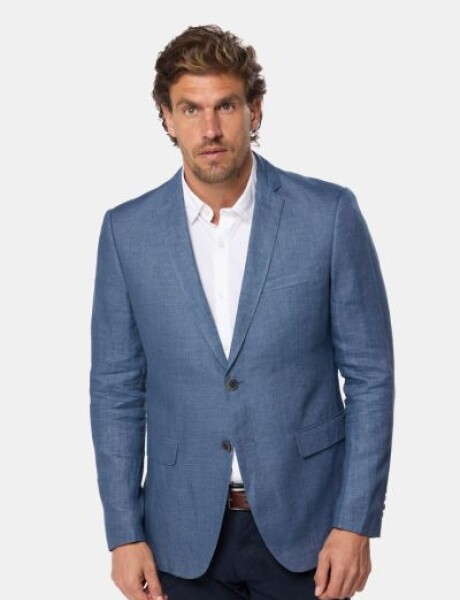 SACO DE LINO Azul