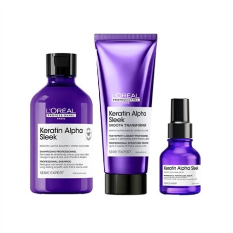 L´Oréal Professionnel Keratin Alpha Shampoo + Smooth + Sérum L´Oréal Professionnel Keratin Alpha Shampoo + Smooth + Sérum