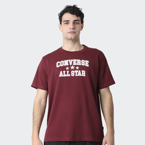 Remera Converse Uni Tee Rojo