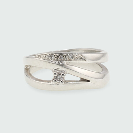 Anillo Lúmina de MOON en Plata 925 con brillante Anillo Lúmina de MOON en Plata 925 con brillante