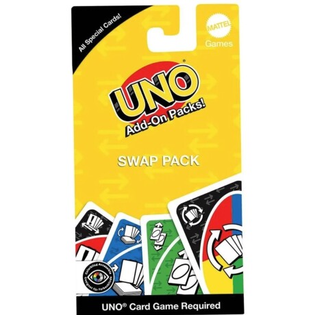 Juego de Cartas Uno Pack Extensión Complementaria CAMBIO