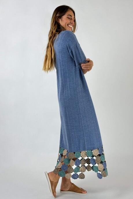 VESTIDO SAPHYRA Azul