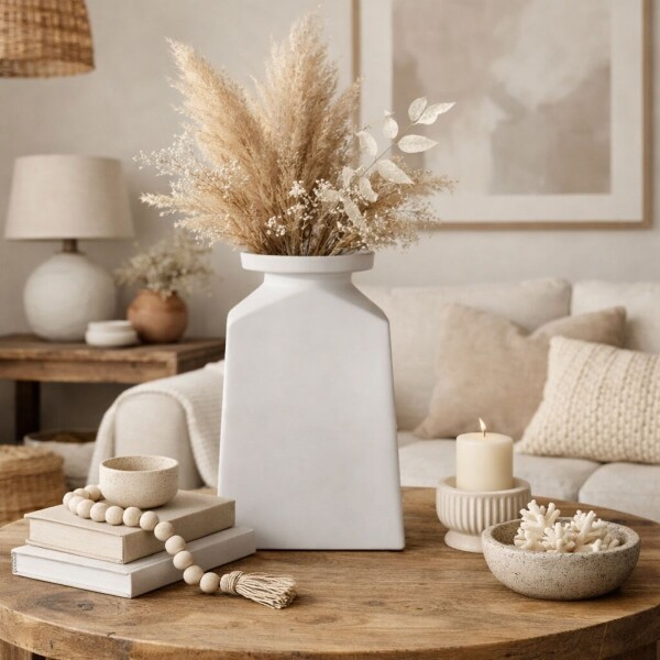 DECORACION SIMPLY Blanco - Medium
