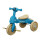 Triciclo Infantil Colores Pasteles CELESTE